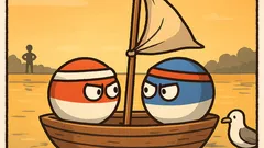 Dowcip: Spotyka się dwóch zawodników i łódka...